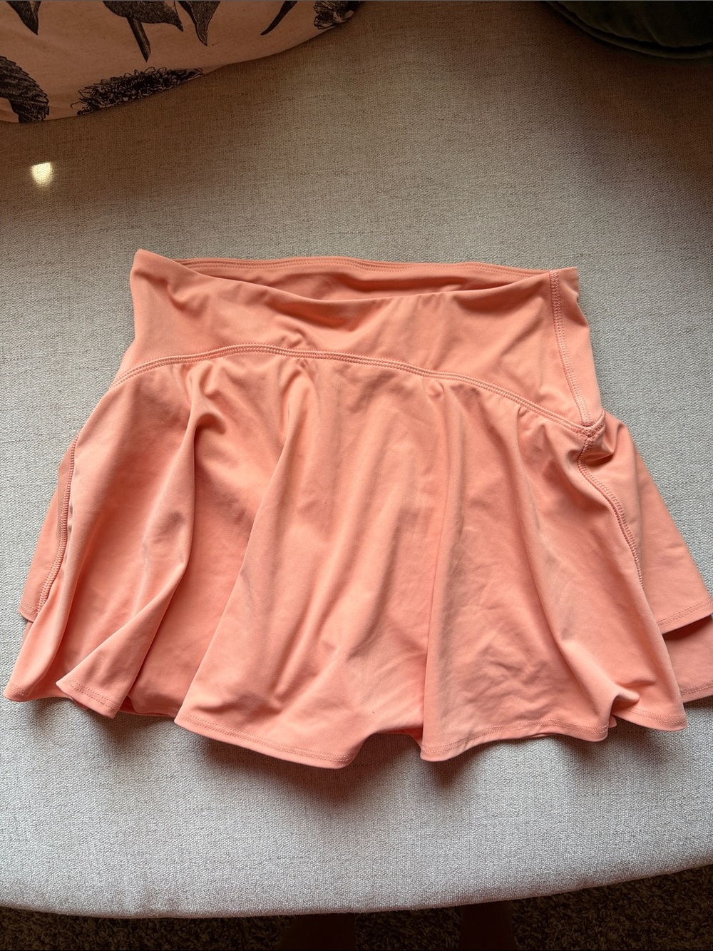 Peach Athletic Skort